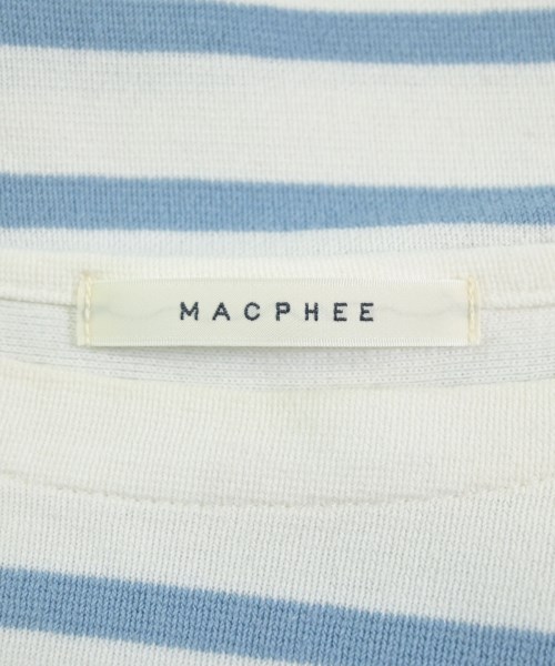 MACPHEE（マカフィー）Tシャツ・カットソー 白 サイズ:S レディース/2200641803062