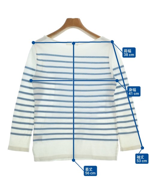 MACPHEE（マカフィー）Tシャツ・カットソー 白 サイズ:S レディース/2200641803062