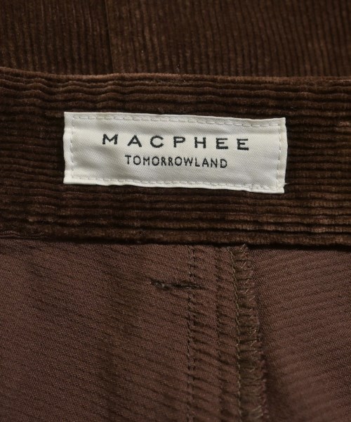 MACPHEE（マカフィー）ロング・マキシ丈スカート 茶 サイズ:34(S位) レディース/2200628432025
