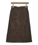 MACPHEE（マカフィー）ロング・マキシ丈スカート 茶 サイズ:34(S位) レディース/2200628432025