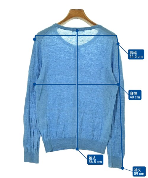 MACPHEE（マカフィー）カーディガン 青 サイズ:M レディース/2200628732040