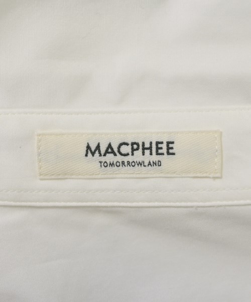MACPHEE（マカフィー）ブラウス 白 サイズ:36(M位) レディース/2200634602108
