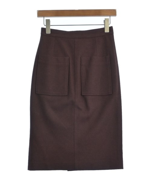 MACPHEE（マカフィー）ひざ丈スカート 赤 サイズ:32(XS位) レディース/2200637567060