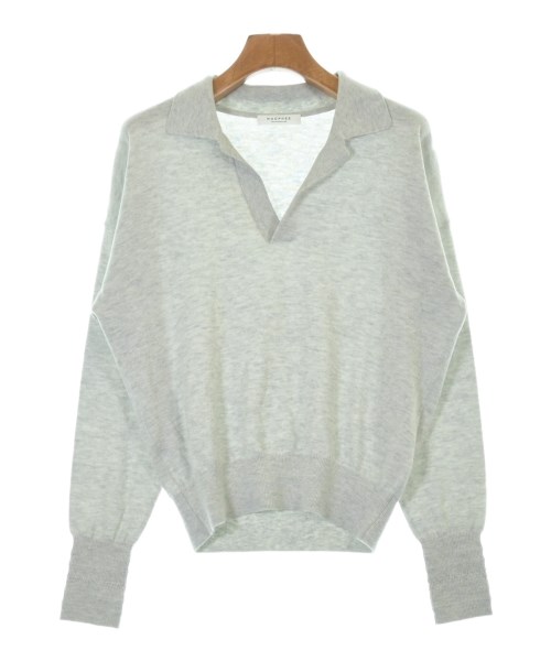 MACPHEE(マカフィー)ニット・セーター グレー サイズ:S/2200611044044