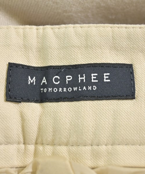 MACPHEE（マカフィー）スラックス ベージュ サイズ:34(S位) レディース/2200637852067