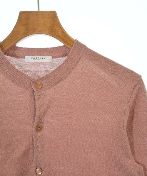 MACPHEE（マカフィー）カーディガン ピンク サイズ:S レディース/2200641557019
