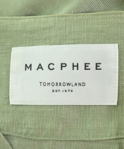 MACPHEE（マカフィー）その他 緑 サイズ:36(M位) レディース/2200643327122