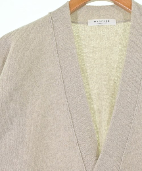 MACPHEE（マカフィー）カーディガン ベージュ サイズ:S レディース/2200643517080