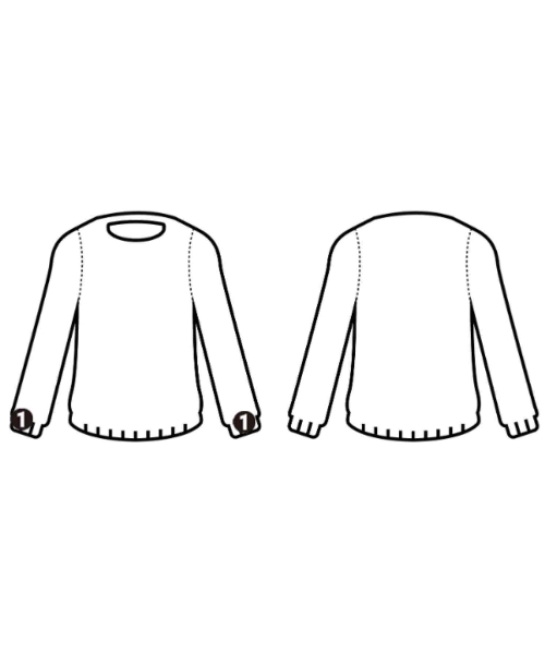 MACPHEE（マカフィー）ニット・セーター ピンク サイズ:S レディース/2200643525245