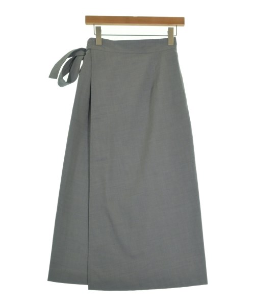 MACPHEE（マカフィー）ロング・マキシ丈スカート グレー サイズ:36(M位) レディース/2200643685031