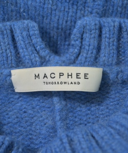 MACPHEE（マカフィー）ニット・セーター 青 サイズ:S レディース/2200622878041