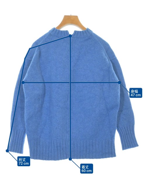 MACPHEE（マカフィー）ニット・セーター 青 サイズ:S レディース/2200622878041