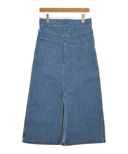 MACPHEE（マカフィー）ロング・マキシ丈スカート 青 サイズ:36(M位) レディース/2200639495071