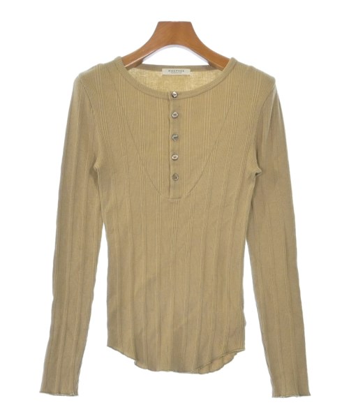 MACPHEE(マカフィー)Tシャツ・カットソー ベージュ サイズ:S/2200644433051