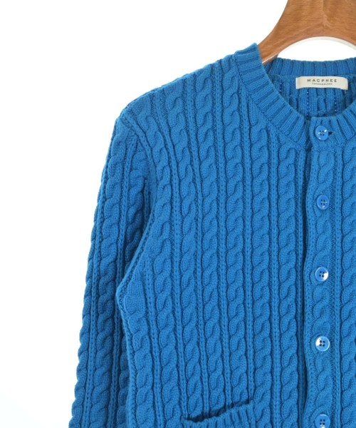 MACPHEE（マカフィー）カーディガン 青 サイズ:S レディース/2200616986134