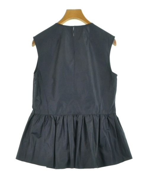 MACPHEE（マカフィー）ブラウス 紺 サイズ:36(M位) レディース/2200614085037