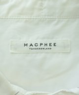 MACPHEE（マカフィー）カジュアルシャツ 白 サイズ:36(M位) レディース/2200621016017