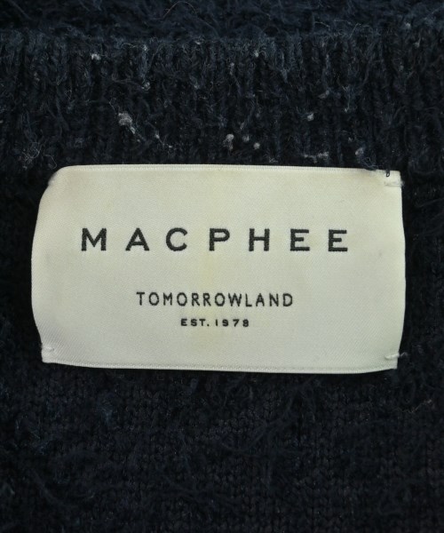 MACPHEE（マカフィー）ベスト 紺 サイズ:S レディース/2200623210017