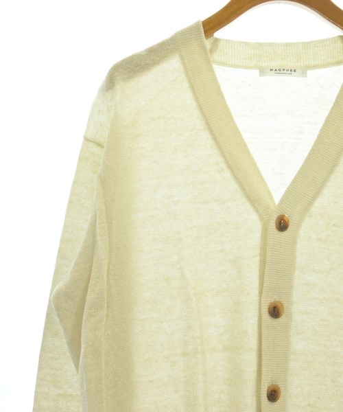 MACPHEE（マカフィー）カーディガン 白 サイズ:S レディース/2200616232040