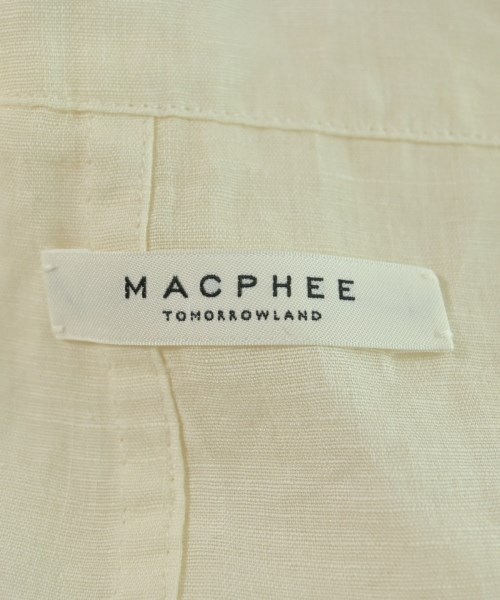 MACPHEE（マカフィー）その他 白 サイズ:36(M位) レディース/2200618972029