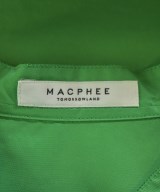 MACPHEE（マカフィー）カジュアルシャツ 緑 サイズ:36(M位) レディース/2200624657118