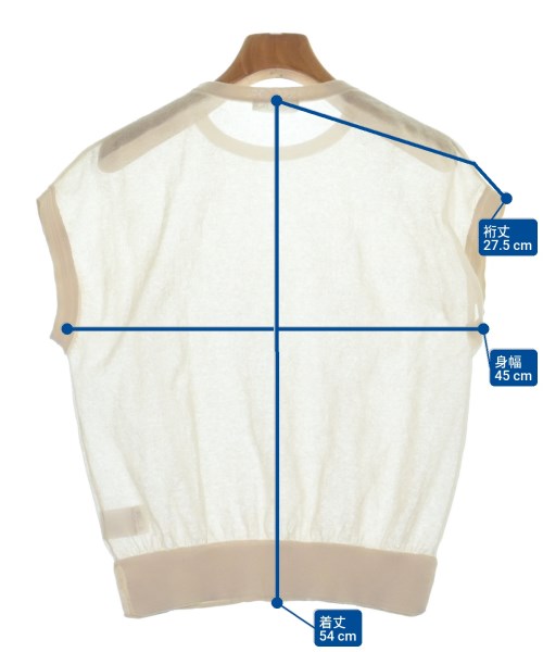 MACPHEE（マカフィー）タンクトップ ベージュ サイズ:S レディース/2200615923062