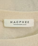 MACPHEE（マカフィー）タンクトップ ベージュ サイズ:S レディース/2200615923062