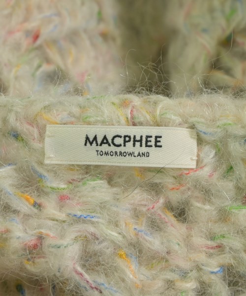 MACPHEE（マカフィー）ニット・セーター 白 サイズ:S レディース/2200625300037