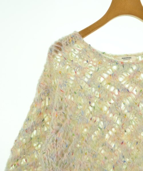 MACPHEE（マカフィー）ニット・セーター 白 サイズ:S レディース/2200625300037