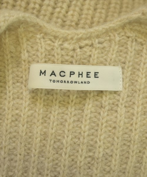 MACPHEE（マカフィー）ニット・セーター ベージュ サイズ:36(M位) レディース/2200617241010