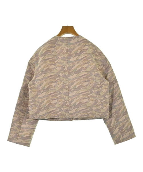 MACPHEE（マカフィー）ノーカラージャケット ピンク サイズ:36(M位) レディース/2200617241027