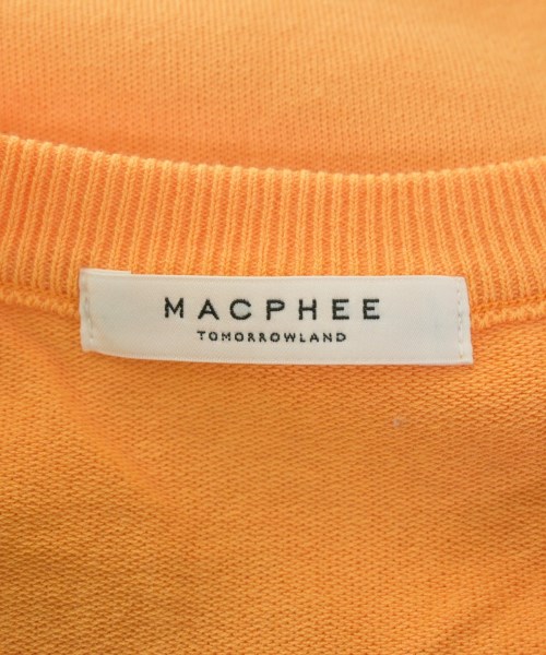 MACPHEE（マカフィー）ニット・セーター オレンジ サイズ:S レディース/2200615316338