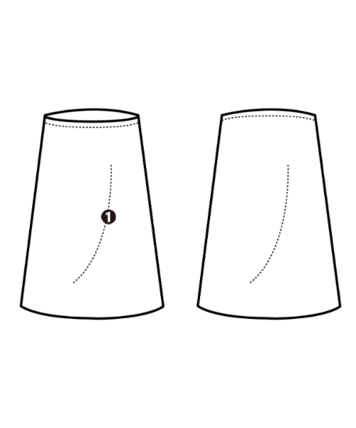 MACPHEE（マカフィー）ロング・マキシ丈スカート オレンジ サイズ:34(S位) レディース/2200627924033