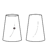 MACPHEE（マカフィー）ロング・マキシ丈スカート オレンジ サイズ:34(S位) レディース/2200627924033