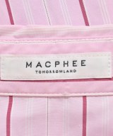 MACPHEE（マカフィー）カジュアルシャツ ピンク サイズ:36(M位) レディース/2200627924057