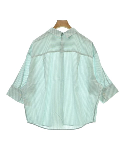 MACPHEE（マカフィー）ブラウス 青 サイズ:36(M位) レディース/2200627924064