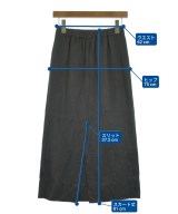 MACPHEE（マカフィー）ロング・マキシ丈スカート グレー サイズ:34(S位) レディース/2200615433080