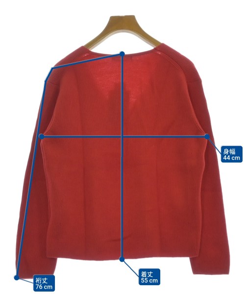 MACPHEE（マカフィー）ニット・セーター 赤 サイズ:S レディース/2200616873205