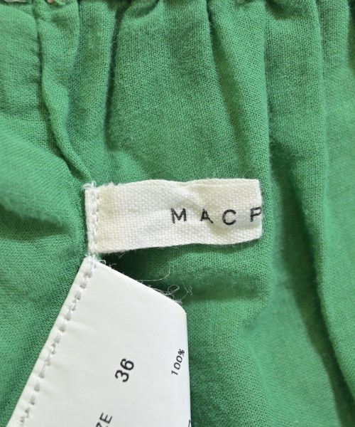 MACPHEE（マカフィー）ロング・マキシ丈スカート 緑 サイズ:36(M位) レディース/2200617057055