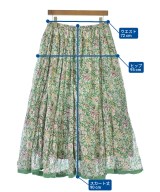 MACPHEE（マカフィー）ロング・マキシ丈スカート 緑 サイズ:36(M位) レディース/2200617057055