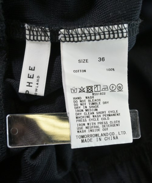 MACPHEE（マカフィー）ロング・マキシ丈スカート 黒 サイズ:36(M位) レディース/2200613574037