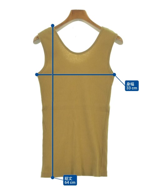 MACPHEE（マカフィー）タンクトップ 黄 サイズ:S レディース/2200616898031