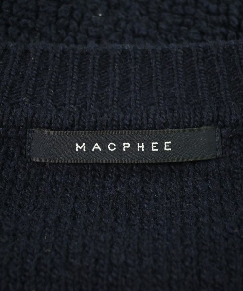 MACPHEE（マカフィー）ニット・セーター 紺 サイズ:S レディース/2200614714067