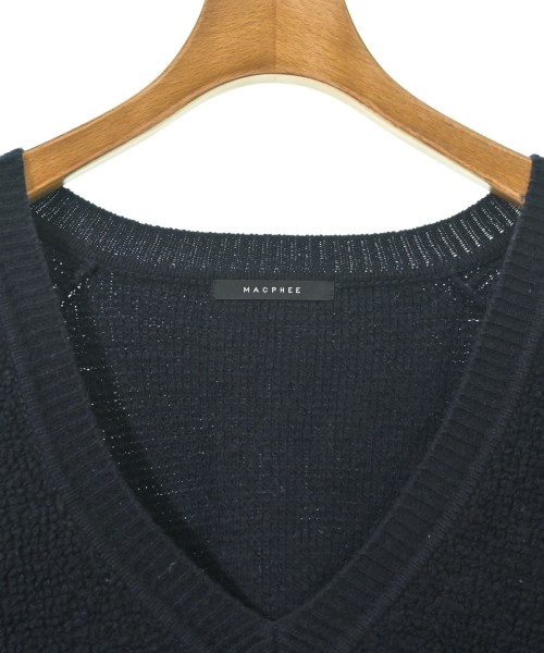 MACPHEE（マカフィー）ニット・セーター 紺 サイズ:S レディース/2200614714067