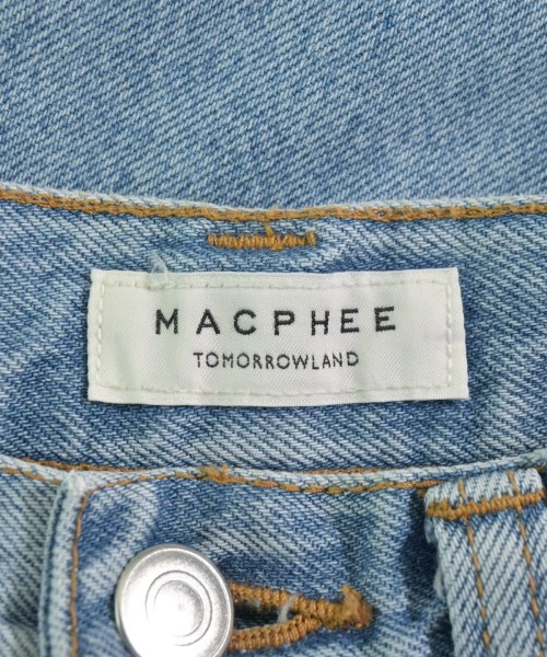 MACPHEE（マカフィー）デニムパンツ 青 サイズ:34(S位) レディース/2200629987029