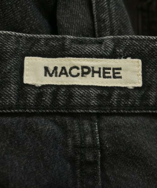 MACPHEE（マカフィー）デニムパンツ 黒 サイズ:34(S位) レディース/2200615972060