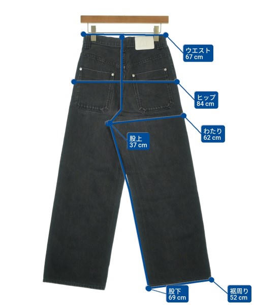 MACPHEE（マカフィー）デニムパンツ 黒 サイズ:34(S位) レディース/2200615972060