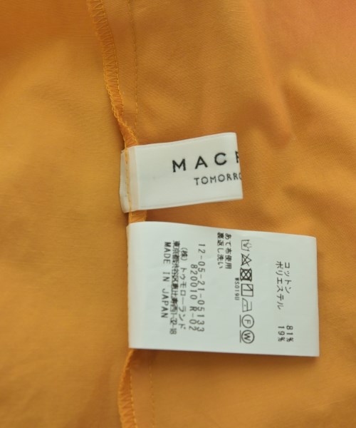 MACPHEE（マカフィー）ロング・マキシ丈スカート オレンジ サイズ:36(M位) レディース/2200616859070