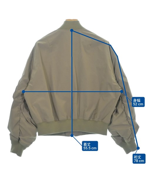 MACPHEE（マカフィー）ミリタリーブルゾン ベージュ サイズ:36(M位) レディース/2200630630099