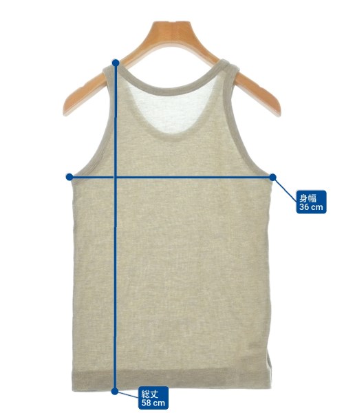 MACPHEE（マカフィー）タンクトップ ベージュ サイズ:S レディース/2200630630105